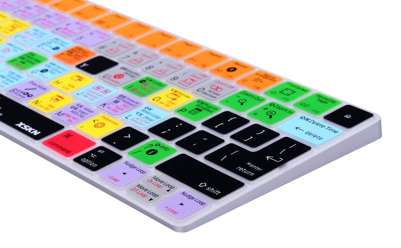 XSKN for Magic Keyboard Shortcut Ableton Live Keyboard Cover, Durable Ableton Hotkeys Silicone Keyboard Skin for Apple Magic Keyboard (MLA22LL/A, MLA22B/A) - Image 3